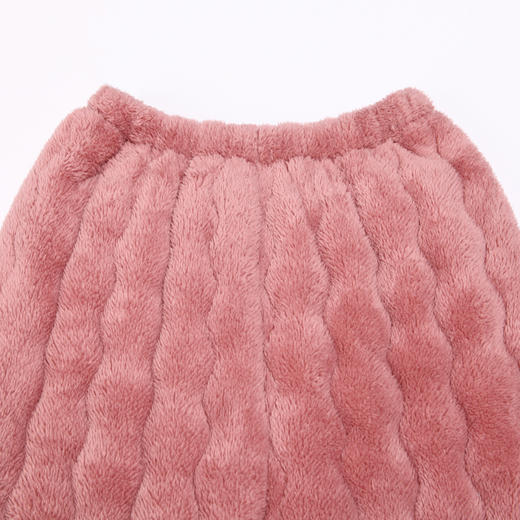 都市丽人生活家居女士睡衣长毛绒夹棉加厚款长袖长裤类家居服套装LH31F9 商品图6