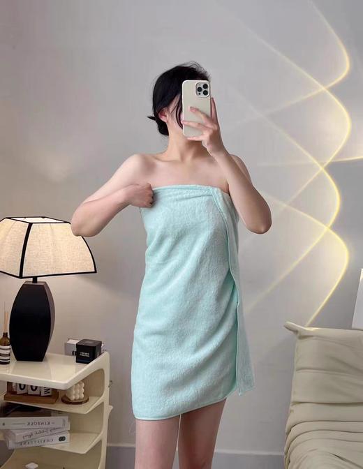 松植屋成人高端素色棉花糖浴巾纯棉吸水速干不掉毛男女家用全棉儿童情侣款洗澡大毛巾 商品图10