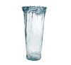 西班牙进口VSM潘多拉玻璃花瓶 褶皱纹 浅蓝 h50cm 商品缩略图0