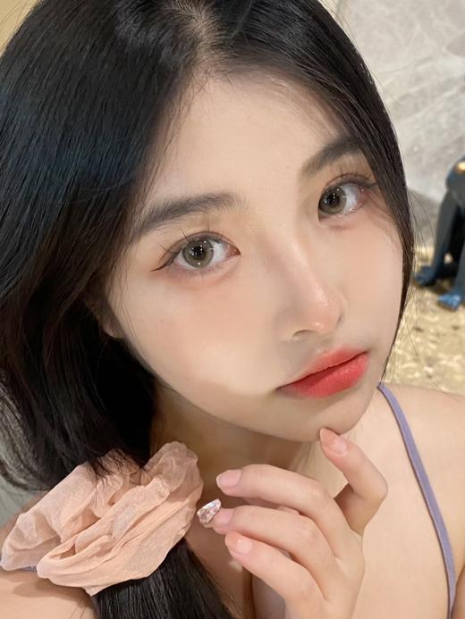 日抛lillilly LL48碎金白桃/LL49藻蓝蛋白  14.2mm 日抛无售后！！蓝/棕 商品图3