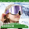 KK树儿童滑雪镜双层防雾护目镜可卡近视男女防雪雪地登山防紫外线无风之境滑雪镜 商品缩略图1