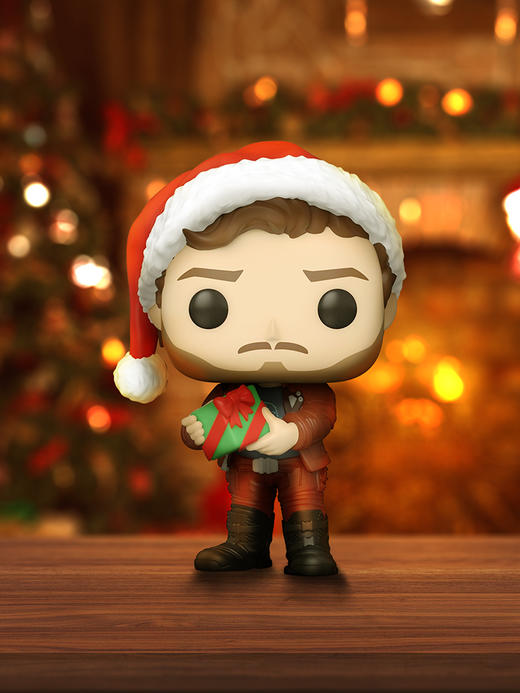 Funko POP The Guardians of the Galaxy Star-Lord银河护卫队圣诞特别篇星爵手办 64333 商品图2