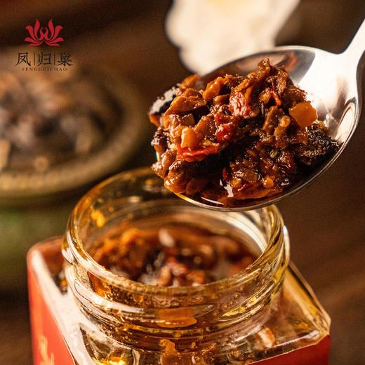 凤归巢 麻辣杏鲍菇酱 210g 下饭好帮手 拌面拌饭 商品图1