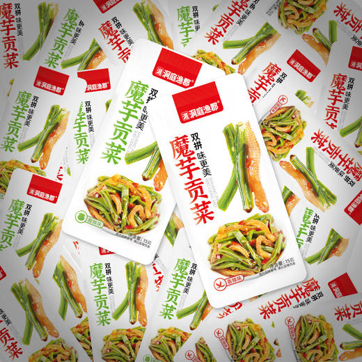 【Q弹劲道爽脆！魔芋贡菜】口感爽脆，开袋即食。满口香辣滑嫩，官方直供魔芋贡菜酸辣香辣味酱腌菜零食开袋即食小吃下饭菜—DD健康特价清仓 商品图2