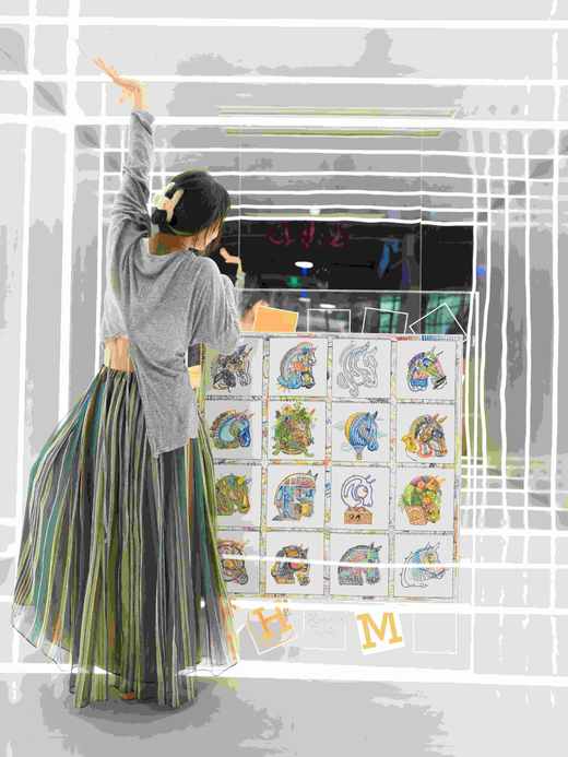 Kenny Z《十六头马〈爱马仕丝巾 商品图3