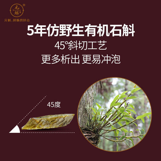 精制紫皮石斛切片 优选原材 薄片更易溢出养分 多规格可选 商品图3