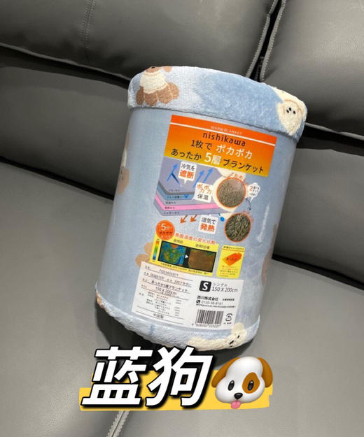 外贸原单西川吸湿发热被子盖毯 商品图1