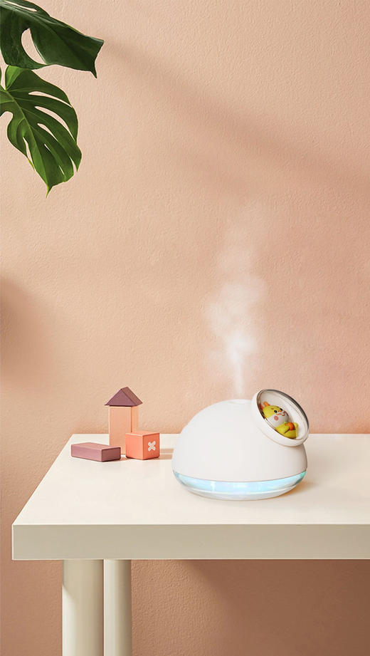 幻响小龙人炫彩加湿器] 加湿器 ? 香薰机 ?氛围灯 ?一到秋冬，嗓子干? 嘴干? 皮肤干? 拯救秋冬季干燥补水天花板带走你所有的不适!!治愈设计，可爱。拯救干燥，家用办公必备!为补水而生 商品图0