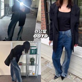 新品上身 | 办公室时髦look，大衣搭牛仔，气质狠狠拿捏！🌟