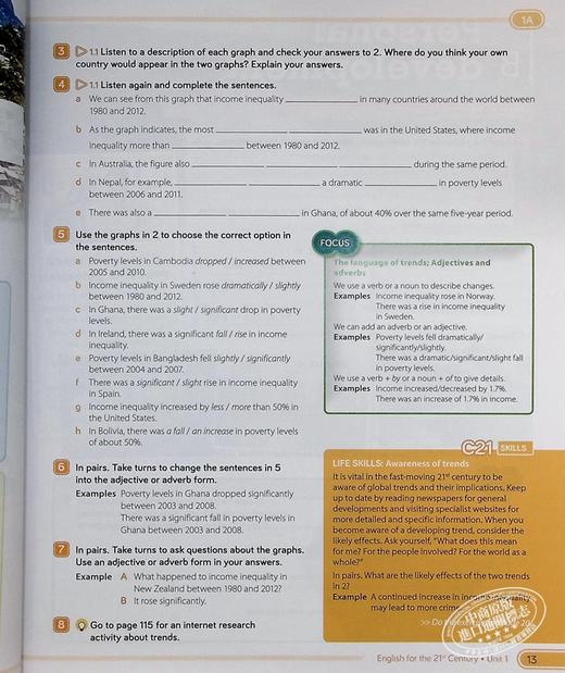 【中商原版】21世纪成人英语4（含在线资源和练习）C21 Student Book 4 (with Caves WebSource+online practice access code) 商品图2