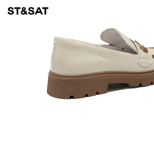 星期六经典英伦风金属扣乐福鞋SS33111671 商品图5