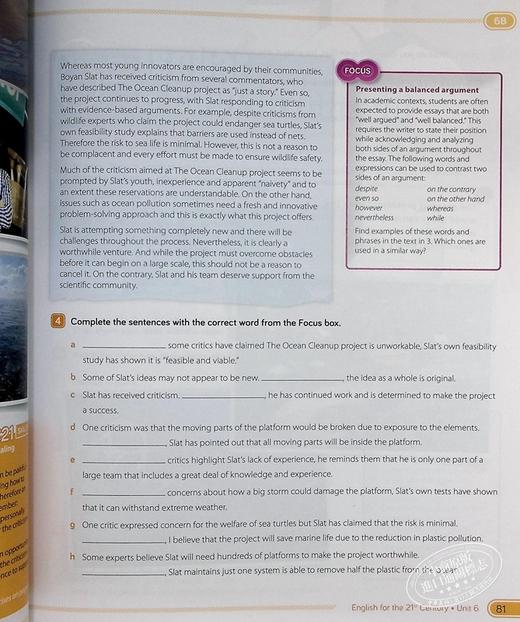 【中商原版】21世纪成人英语4（含在线资源和练习）C21 Student Book 4 (with Caves WebSource+online practice access code) 商品图5