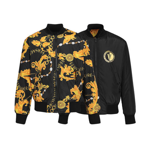 【超惠秒】Versace 范思哲 男士两面穿保暖夹克外套 11726 商品图1