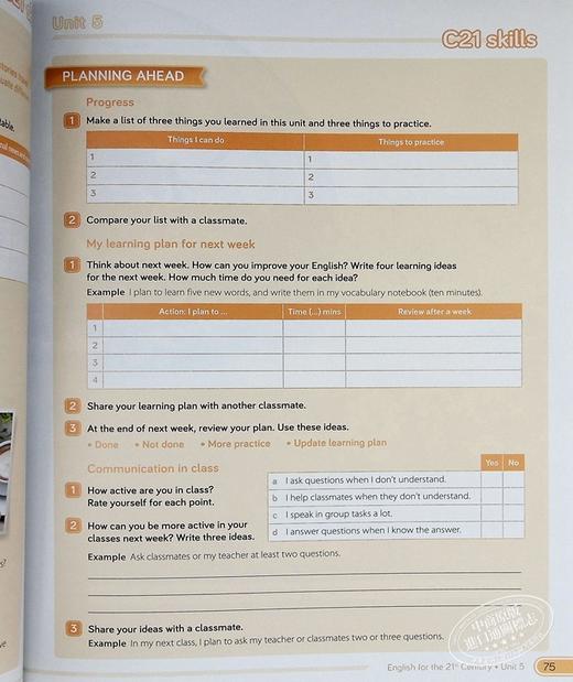 【中商原版】21世纪成人英语4（含在线资源和练习）C21 Student Book 4 (with Caves WebSource+online practice access code) 商品图4
