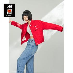 Lee专柜正品2021春季新品女士联名牛仔夹克L436084GA80Y
