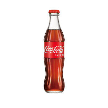 可口可乐（Coca-Cola）可乐碰响瓶 碳酸汽水275ml*12瓶 怀旧玻璃整箱装 商品图2