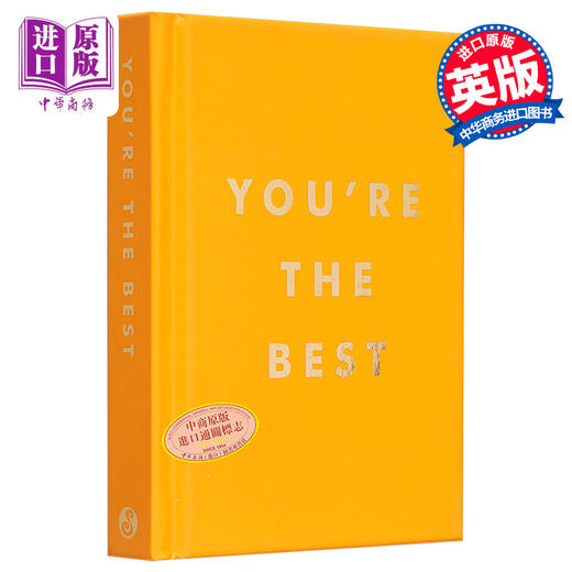 【中商原版】你是极棒的 Youre the Best Uplifting Quotes and Awesome Affirmations for Absolute Legends 英文原版 商品图0