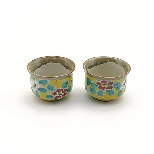 【旬彩 】日本进口九谷烧吉田屋花文酒具套装 商品图3