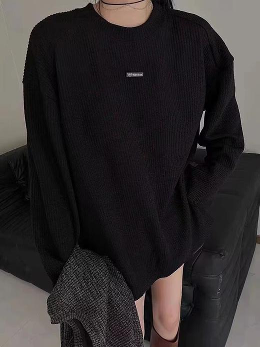 C6337        时尚个性宽松休闲气质减龄百搭卫衣（特价不退换） 商品图3