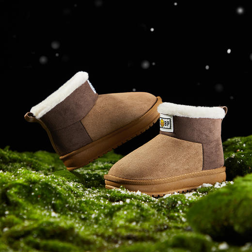 B.DUCK小黄鸭童鞋冬季男童时尚运动鞋26-37 B5486865 商品图4