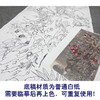【大彩图】窦绅卿工笔画白描底稿《华堂益多图》山茶绶带鸟花鸟线稿HN08 商品缩略图3