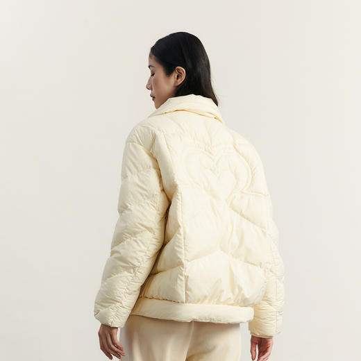 谜底立领宽松短款羽绒服女2023冬季新款时尚鸭绒面包服234MY1558 商品图2