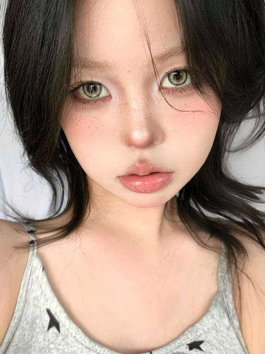 <月抛大直径>Sasababy- 春日薄 -14.5mm【月抛 0-800度 含525/575】 商品图5