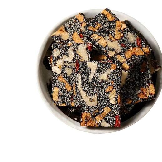 【特价39.9抢50包！黑芝麻核桃糕】可食，口感丰富、用料实在、营养聚汇、方便携带、手工制作香糯纯枸杞红枣黑芝麻核桃糕点 真空独立包装核桃仁 麻糕健康 商品图4