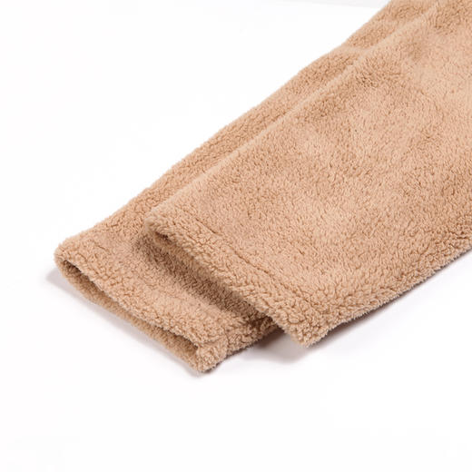 都市丽人都市锋尚舒适外出男士睡衣羊羔绒法兰绒厚款长袖长裤类家居服套装FH31H7 商品图8