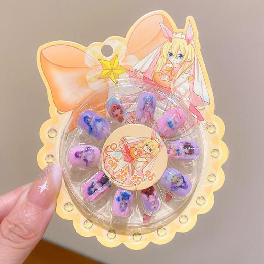 【卡通儿童美甲贴套装！安全可靠】儿童指甲贴高清可爱美甲贴，片装扮贴精美儿童指甲贴套装，时尚又实用的装扮贴，打造精致美甲，款式多多 可爱萌趣 不伤指甲 商品图5