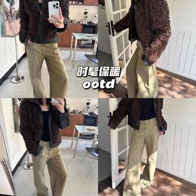 新品上身 | 秋冬美拉德穿搭look，一套棕色系好温暖😘