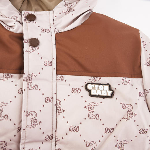 棉果果春季新品男童中长款羽绒服M512102923633 商品图3