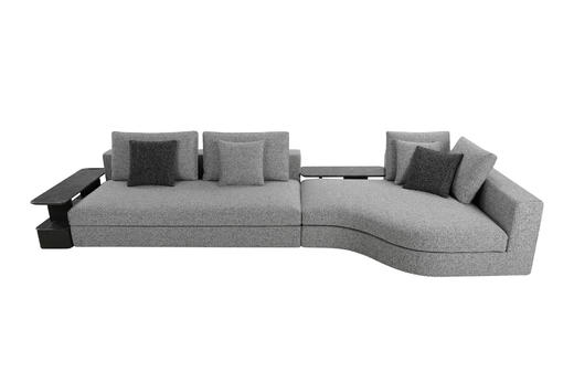 湖畔  组合沙发 | 更多座位组合，皮布面料可选，详询客服 商品图2