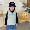 【儿童双面马甲！会‘呼吸’柔软里料】儿童双面穿羽绒棉马甲，秋冬宝宝内外穿坎肩韩版男女小中童保暖背心，轻盈羽绒棉材质，柔软舒适，透气性好，保暖效果卓越lm 商品缩略图4