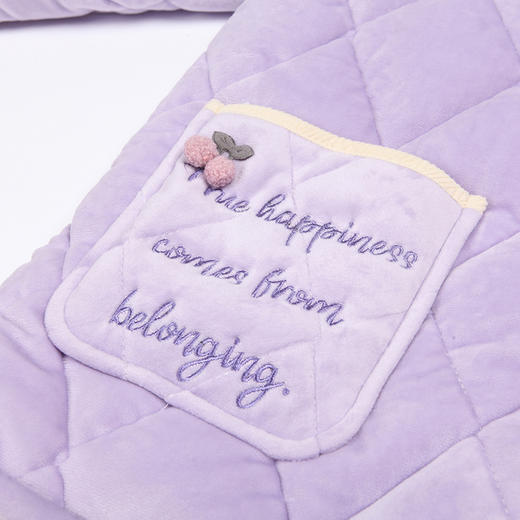 都市丽人贝贝绒夹棉女士加厚款长袖长裤类家居服套装LH31F6 商品图5