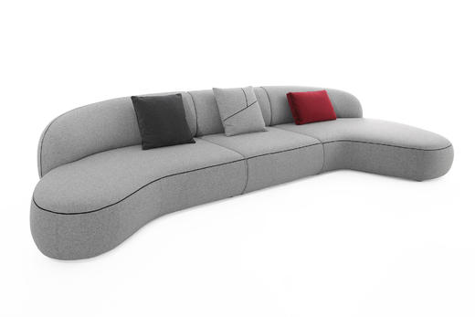 长岛 组合沙发 | 更多座位，皮布面料可选，详询客服 商品图1