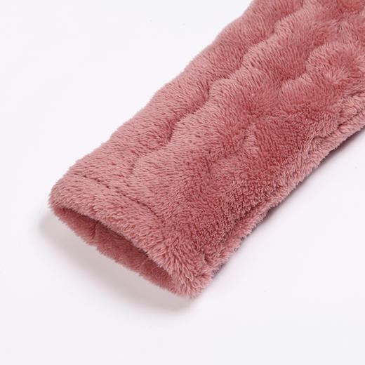 都市丽人生活家居女士睡衣长毛绒夹棉加厚款长袖长裤类家居服套装LH31F9 商品图4