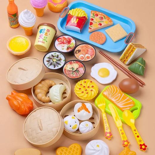 【唤醒儿时的小厨神！体验做饭的乐趣】儿童过家家玩具宝宝早点，仿真食物蒸小笼包子男孩女孩做饭套装，尺寸适中 握感舒适 丰富配件 趣味体验-QQ 商品图8