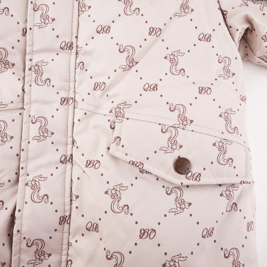 棉果果春季新品男童中长款羽绒服M512102923633 商品图2