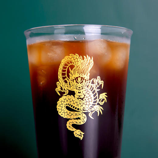 喇叭花十二生肖一次性透明航空杯创意水杯金龙杯福虎福兔杯烫金 商品图4