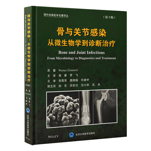 骨与关节感染：从微生物学到诊断治疗（第2版）谢肇　罗飞 主译   北医社 商品图0