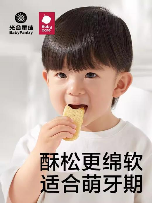 光合星球钙铁锌婴幼儿软米饼（芝士味）/（鳕鱼味）BBC-805642/BBC-805383 商品图2