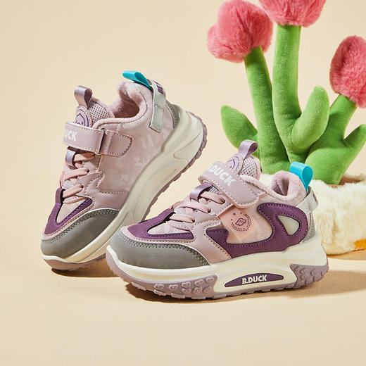 B.DUCK小黄鸭童鞋冬季时尚运动鞋 B5486825 商品图3