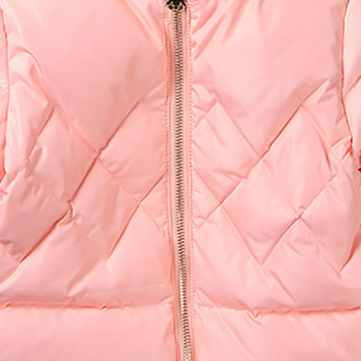 棉果果冬季女童中长款羽绒服M422102918630 商品图6