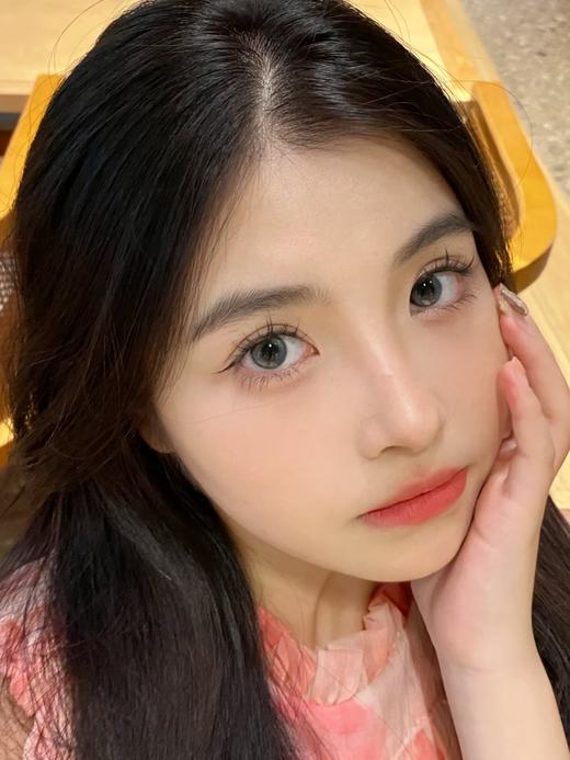 日抛lillilly LL48碎金白桃/LL49藻蓝蛋白  14.2mm 日抛无售后！！蓝/棕 商品图2