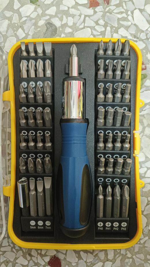 东成棘轮螺丝批头组套  58件套/ ELECAL螺丝刀套装31件套 商品图0