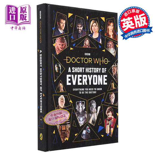 预售 【中商原版】神秘博士 每个人的简史 Doctor Who A Short History of Everyone 英文原版 BBC科幻电视剧 商品图0