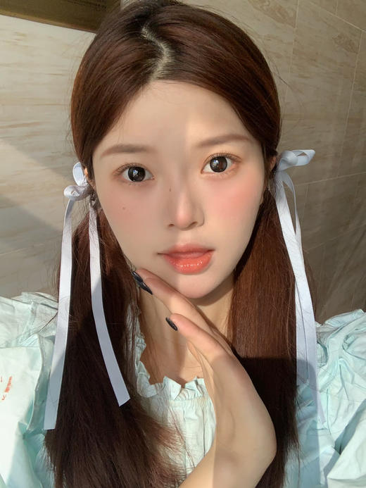 <月抛中直径>Sasababy- 油酱桃 -14.2mm【月抛 0-800度 含525/575】 商品图7