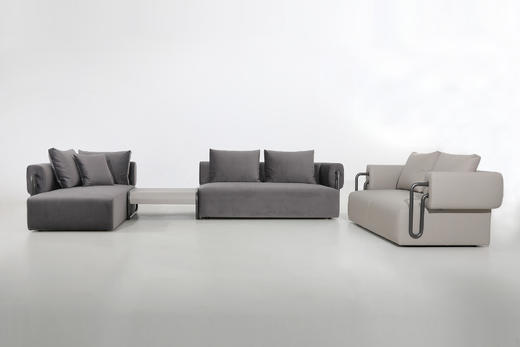 良朋 组合沙发 | 更多座位组合，皮布面料可选，详询客服 商品图3