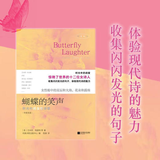 蝴蝶的笑声 时光中的女性诗歌 艾米莉·勃朗特 著 文学 商品图1